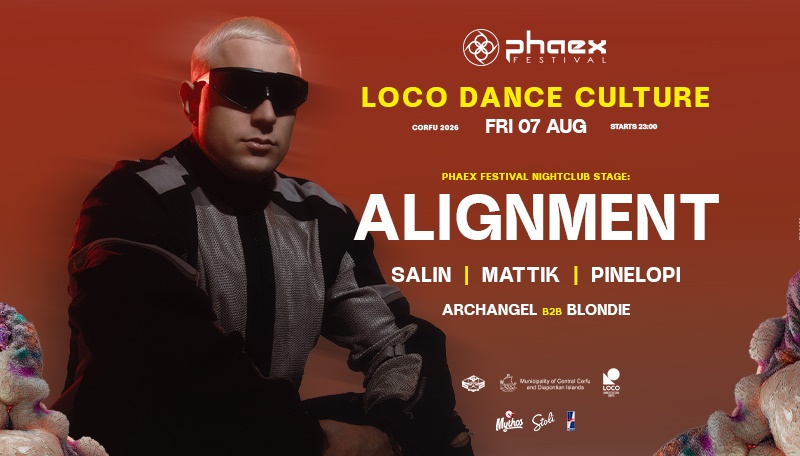 Phaex 2026 club night with Alignment