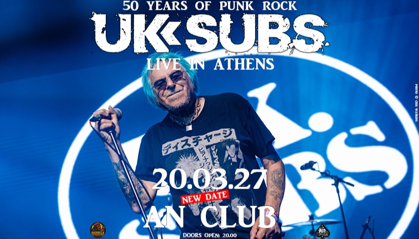 U.K. SUBS live in Athens