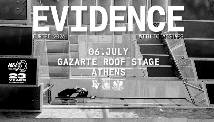 EVIDENCE (DILATED PEOPLES) LIVE IN ATHENS! 