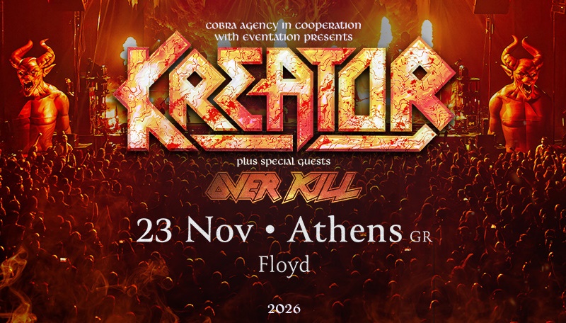 KREATOR with special guests OVERKILL