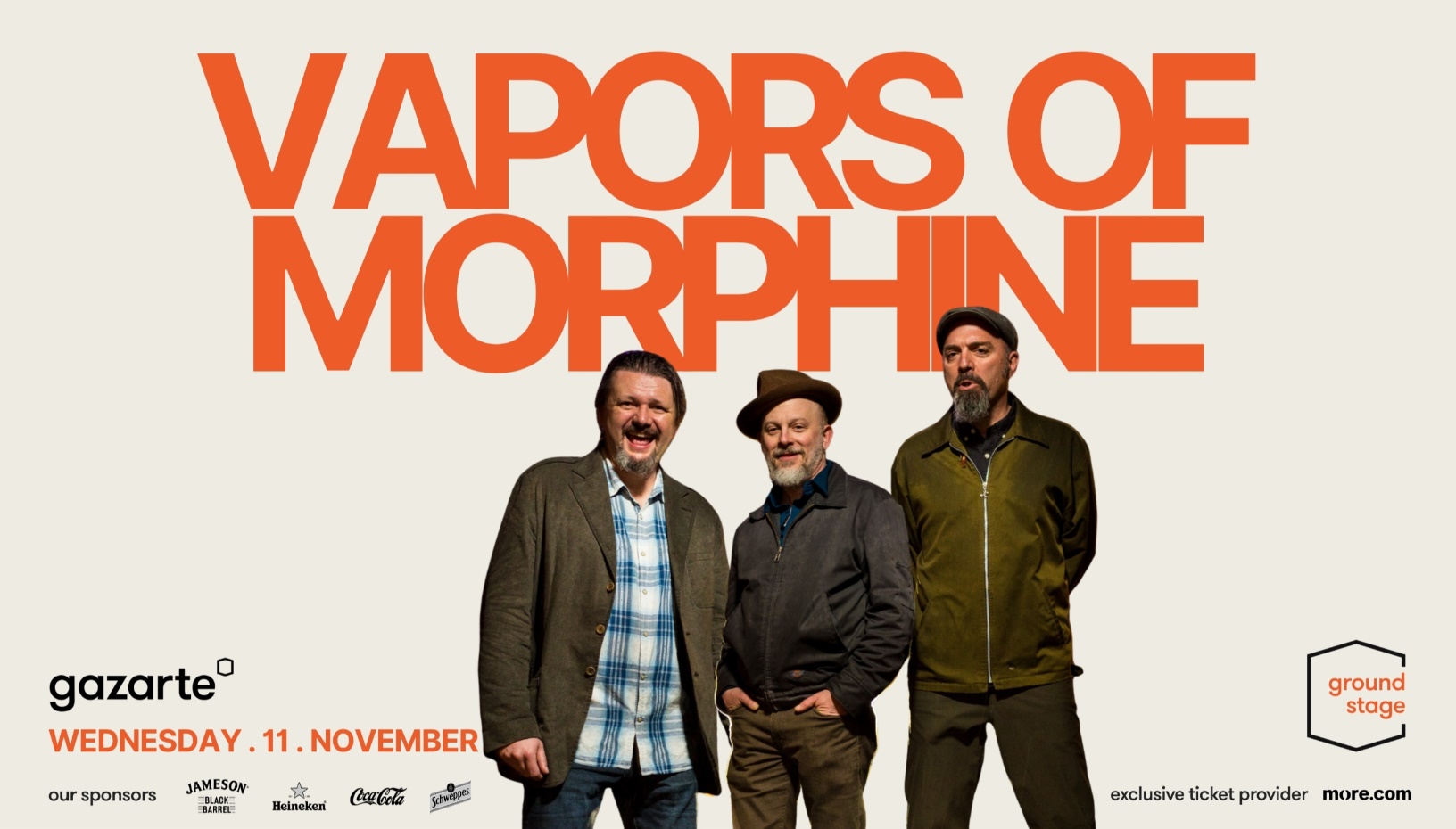 VAPORS OF MORPHINE live in Athens