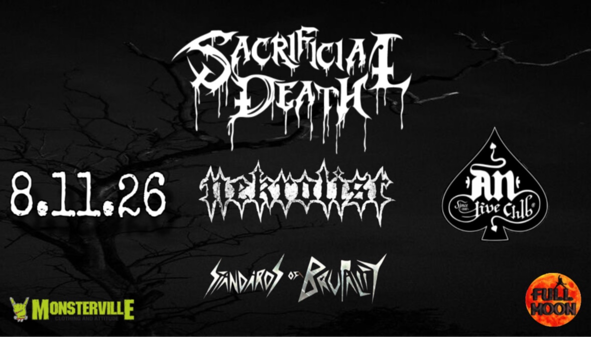 SACRIFICIAL DEATH • NEKROLIST • STANDARDS OF BRUTALITY