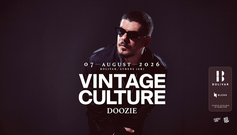 Vintage Culture I Fri 7 Aug Bolivar