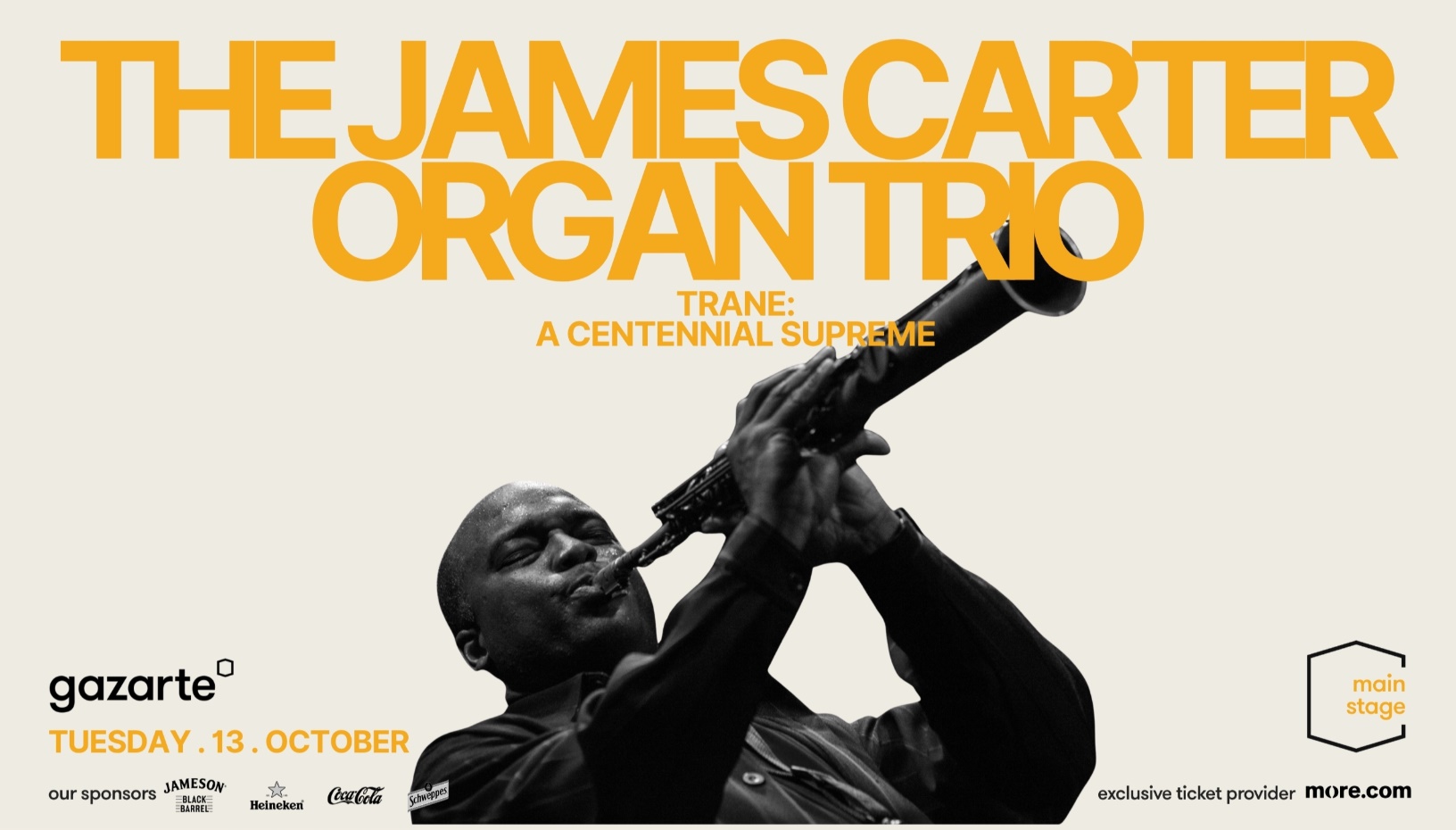 THE JAMES CARTER ORGAN TRIO live in Athens