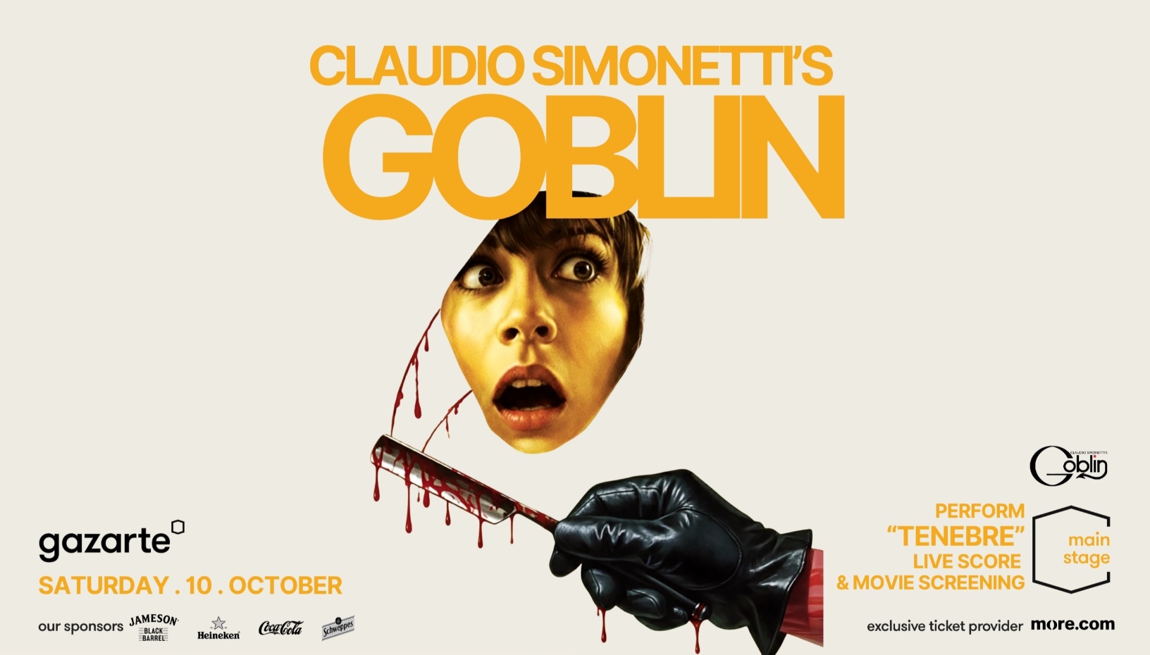 CLAUDIO SIMONETTI'S GOBLIN PERFORM TENEBRE