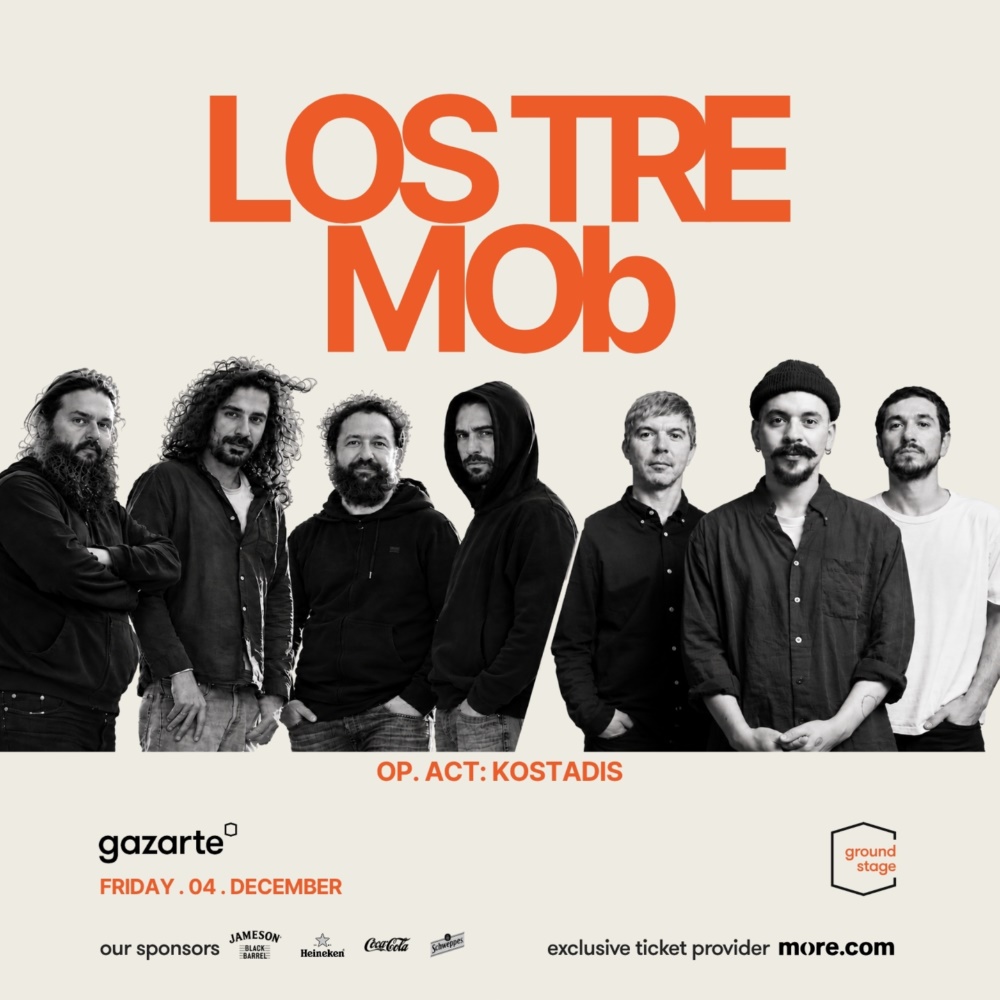 LOS TRE – MOB live in Athens