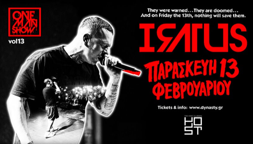 Iratus Rapper Iratus One Man Show live στην Θεσσαλονίκη - εισιτήρια - neolaia.gr